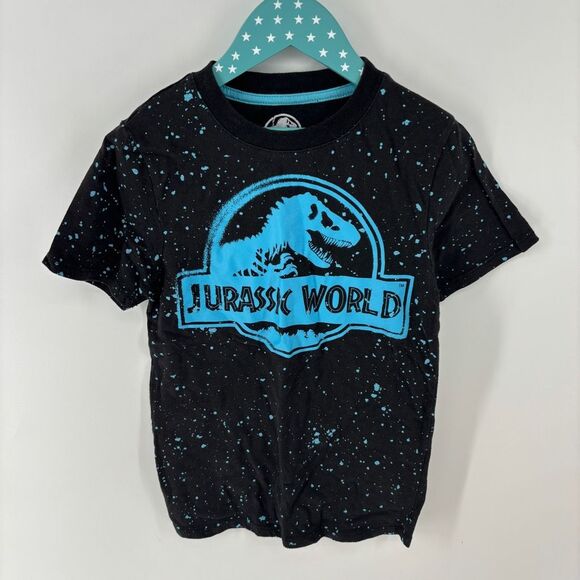 Jurassic world splatter paint tshirt - Picture 1 of 5